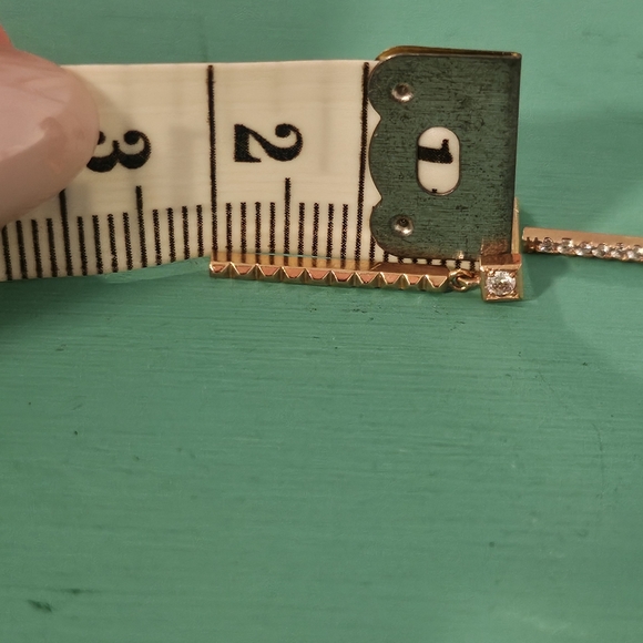 14K Rose Gold Dangle Unique Earrings Handmade In Korea (Brand: Julie Ok Jewelry) - Picture 6 of 6